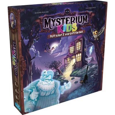 Mysterium Kids - das Kinderspiel des Jahres 2023 ist bei Papeterie und Spielwaren Schmid in Landquart (Graubünden) erhältlich