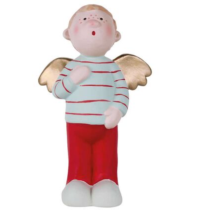Himmlischer Bruder Leo in der Papterie und Spielwaren Schmid in Landquart (Graubünden)